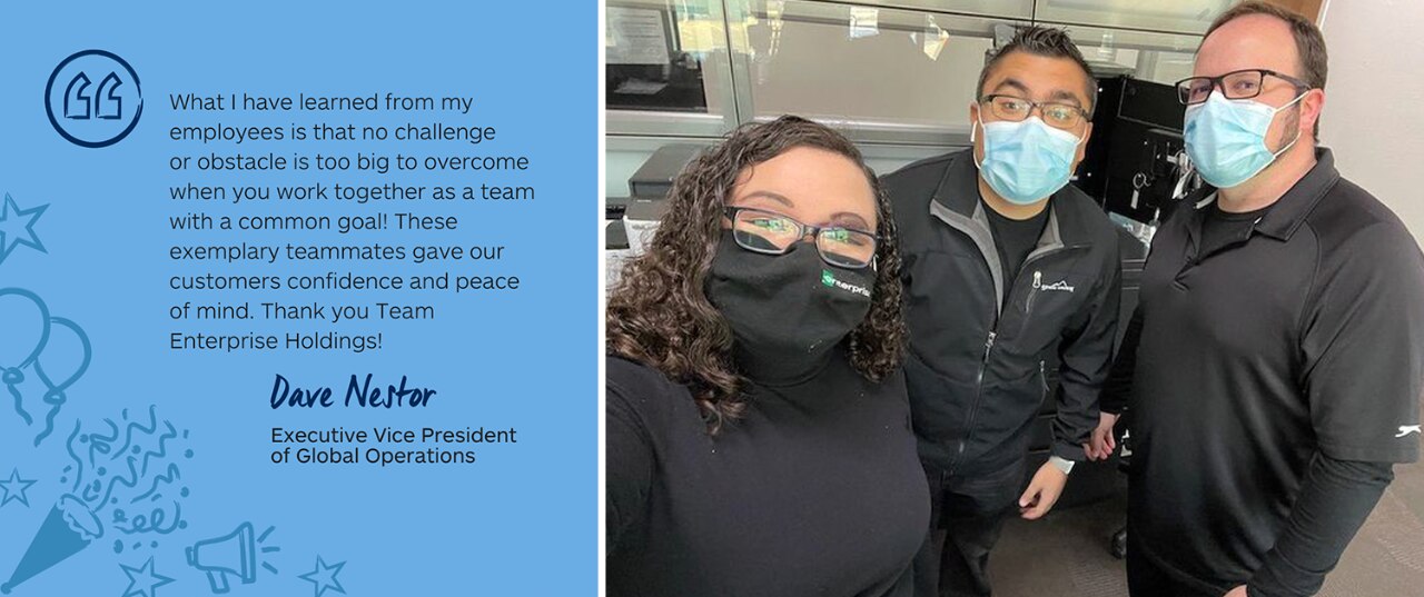 Selfie for employee appreciation day