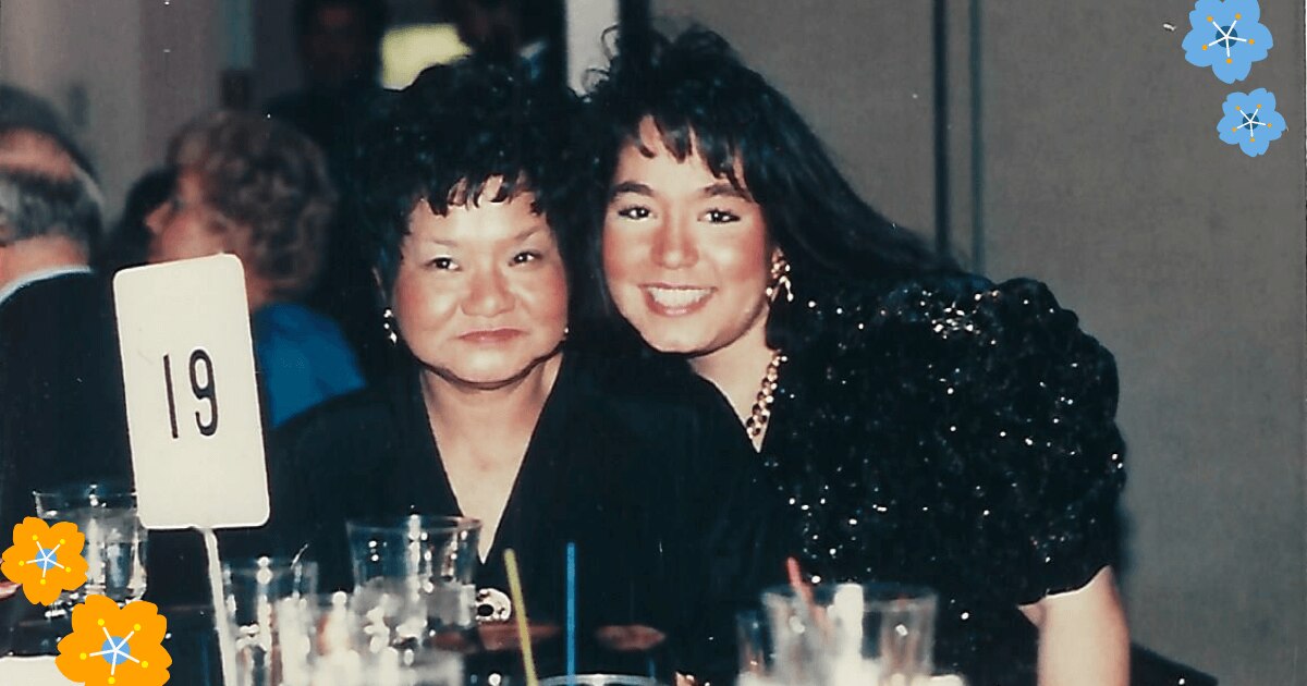 Shelley Roither, Senior Vice President of Human Resources and her mother.
