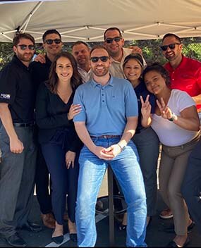 Group photo of employees