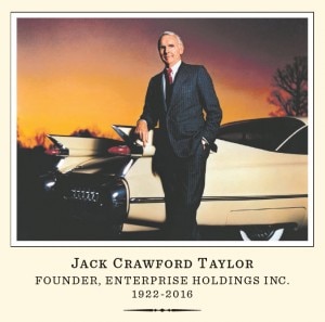 Jack Crawford Taylor Posing with a car