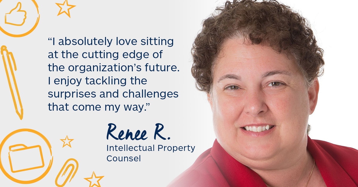 Renee R. headshot with quote