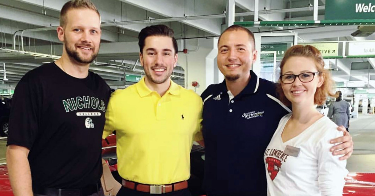 Bailey P. at an Enterprise Airport location with three coworkers