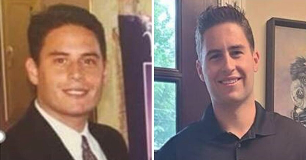 Headshots of Seth and his son, Jonah, both Enterprise employees