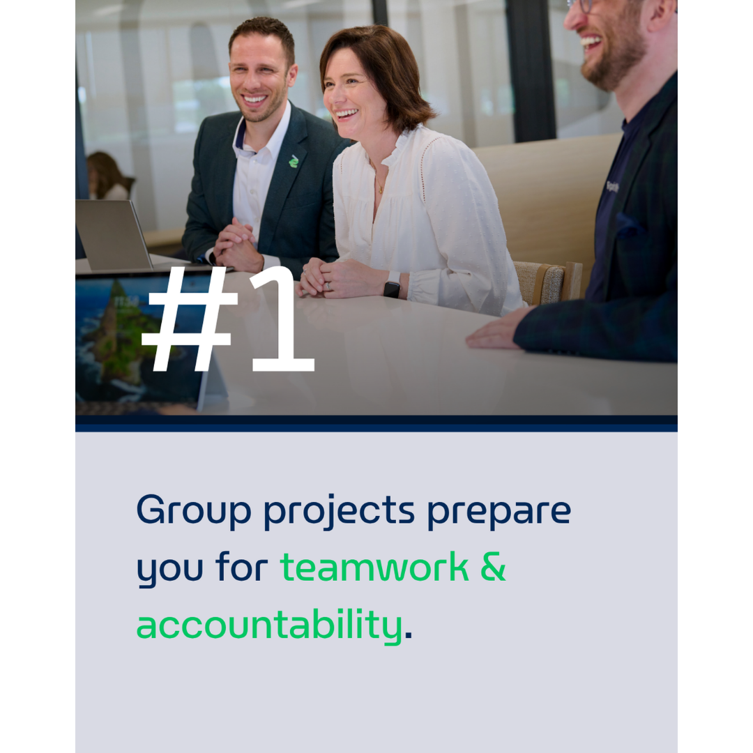 group projects prepare you for teamwork and accountability