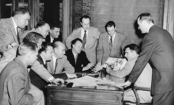 Jack Taylor, founder of Enterprise Mobility, with colleagues.