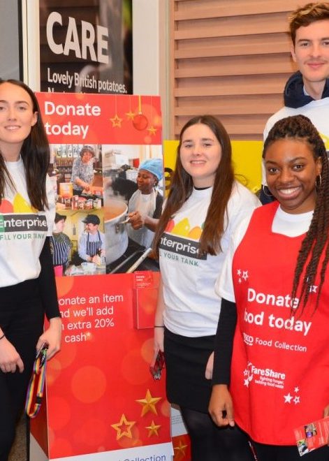 Enterprise Mobility helps FareShare launch Christmas food drive.