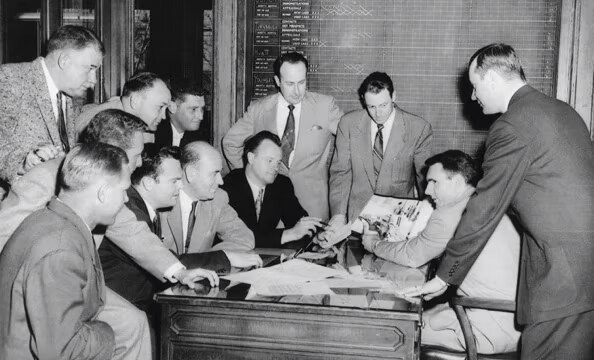 Jack Taylor, founder of Enterprise Mobility, with colleagues.