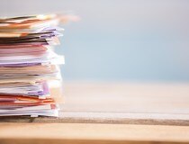 Pile of paperwork
